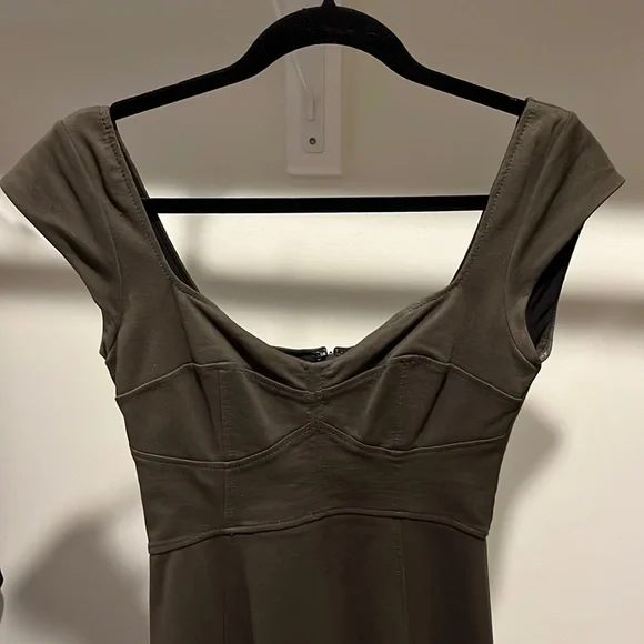 French Connection | Dresses | French Connection Army Green Dress | Poshmark